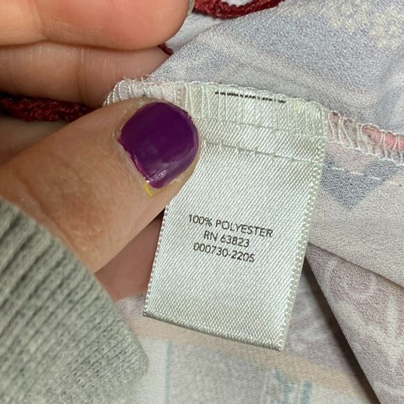 CJ Banks Womens Patchwork Floral Sleeveless Vest Size 2X Boho Fringe Kimono - Picture 6 of 11